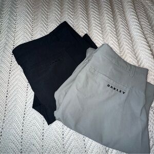 Bundle. 2 Pairs - Oakley Black and Gray Shorts Duo